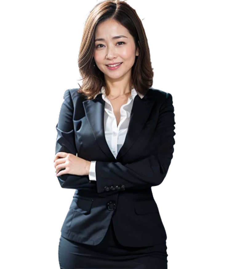 スーツの女性