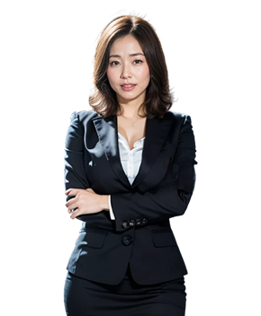 スーツ姿の女性