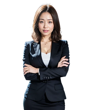 スーツ姿の女性