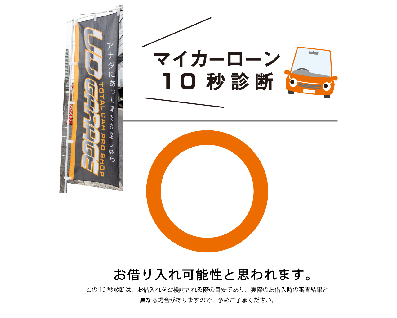 お借入可能と思われます